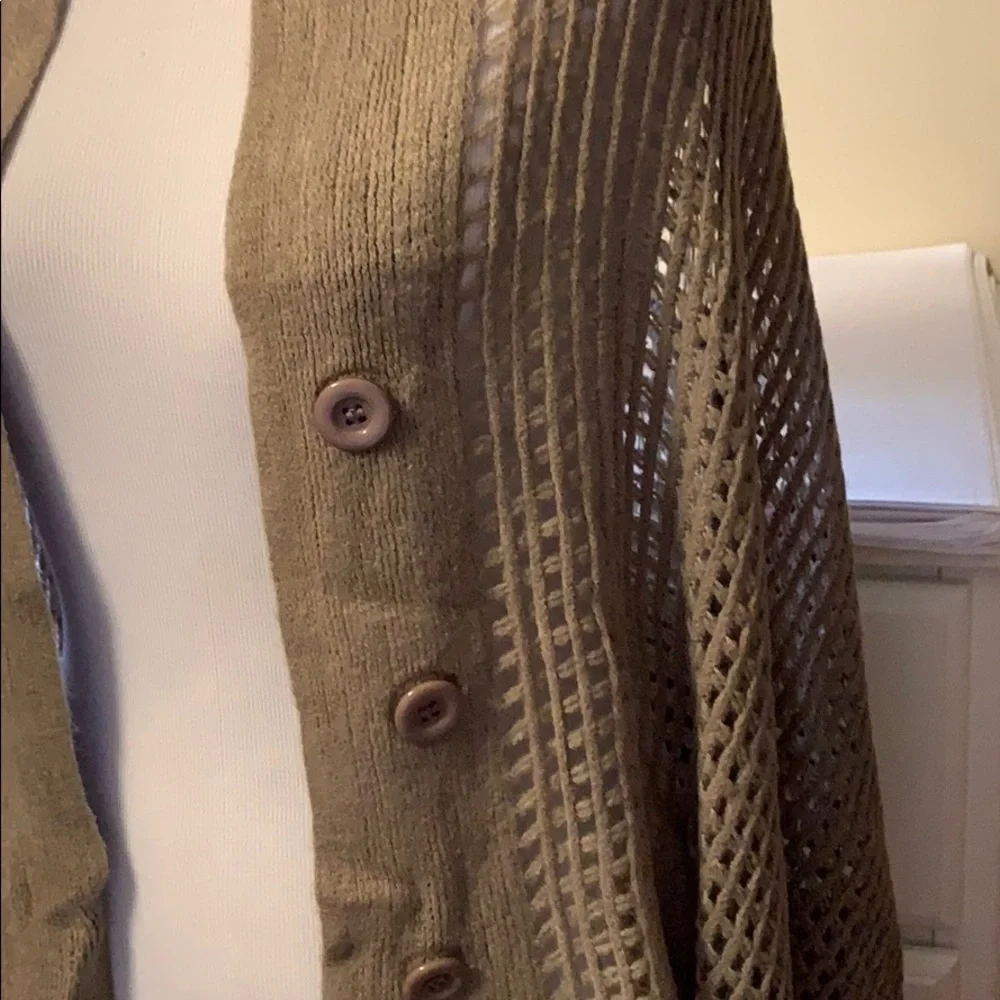 Light brown Cardishawl, cardigan, shawl, scarf